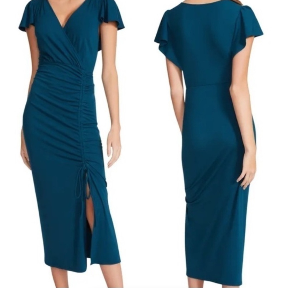 Betsey Johnson Deep Blue Midi Dress